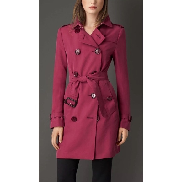 Burberry London silk trench coat